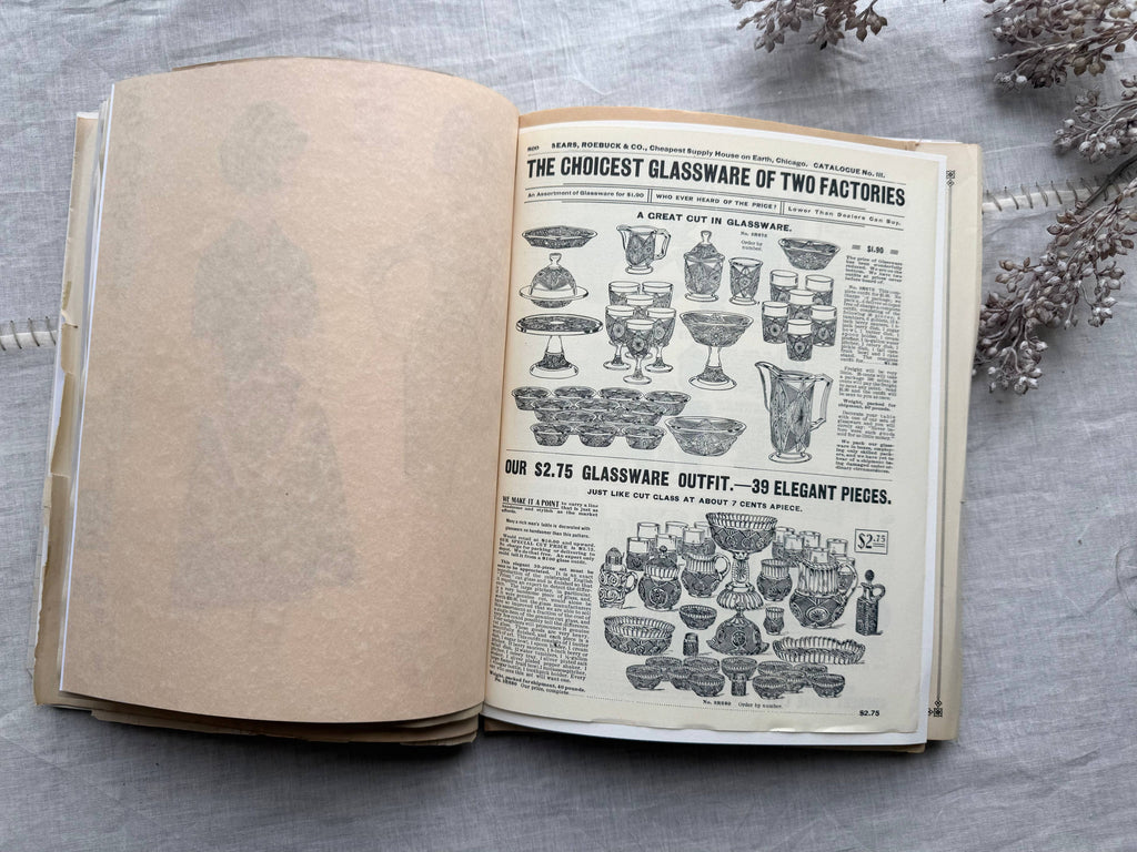 Vintage Mixed Media Journal- 9x12 inch Art Journal