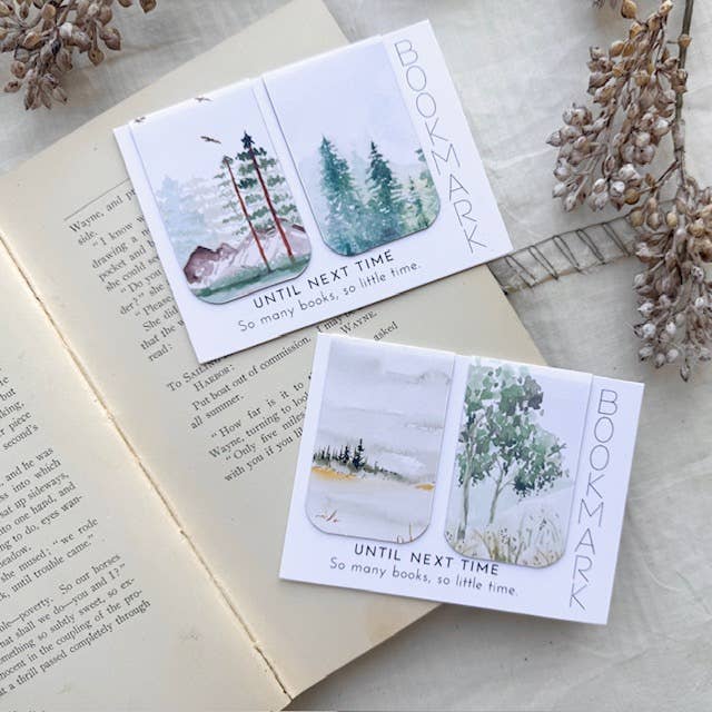 Magnet Bookmarks with Trees