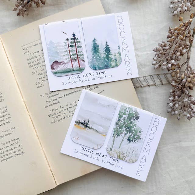 Magnet Bookmarks with Trees