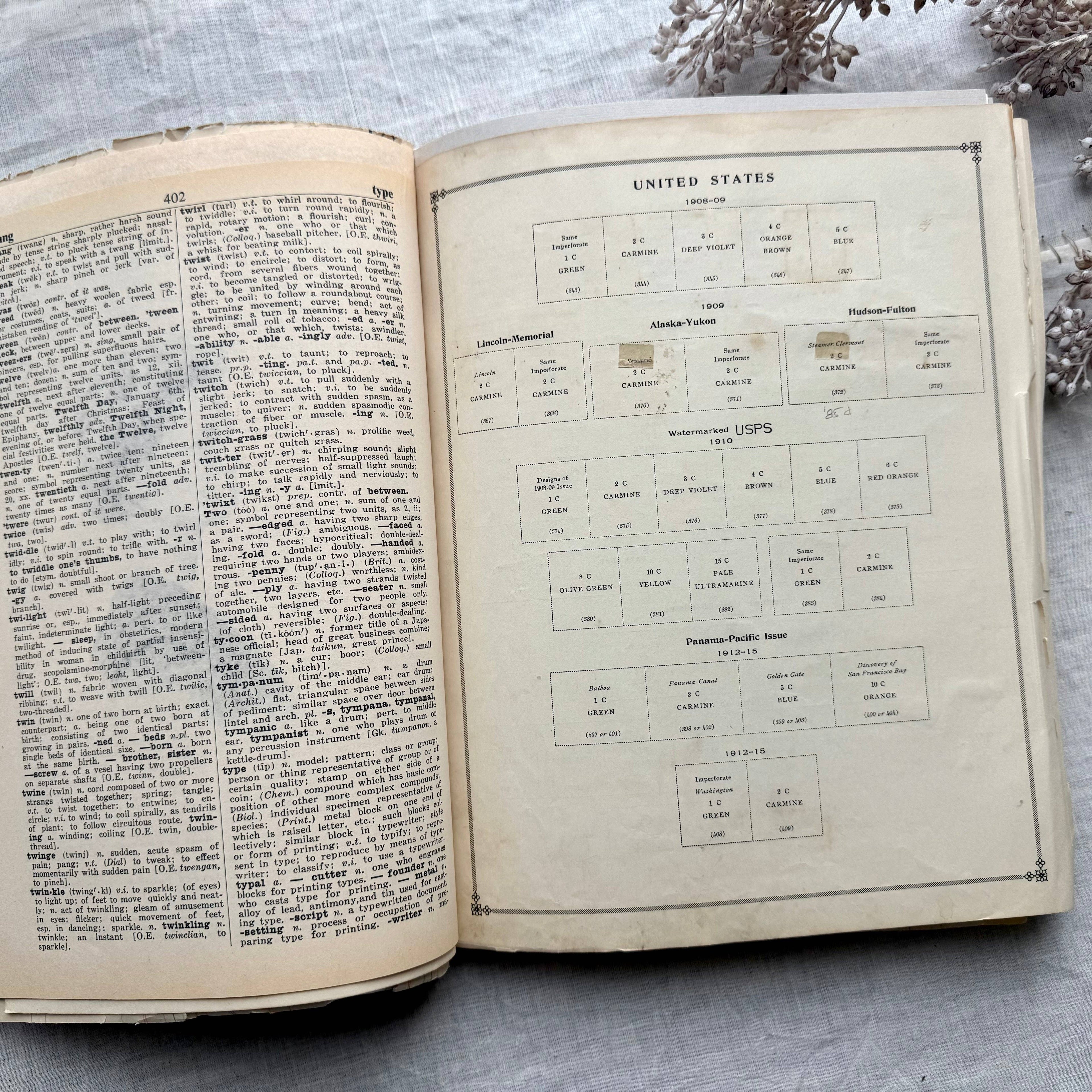 Vintage Mixed Media Journal- 9x12 inch Art Journal