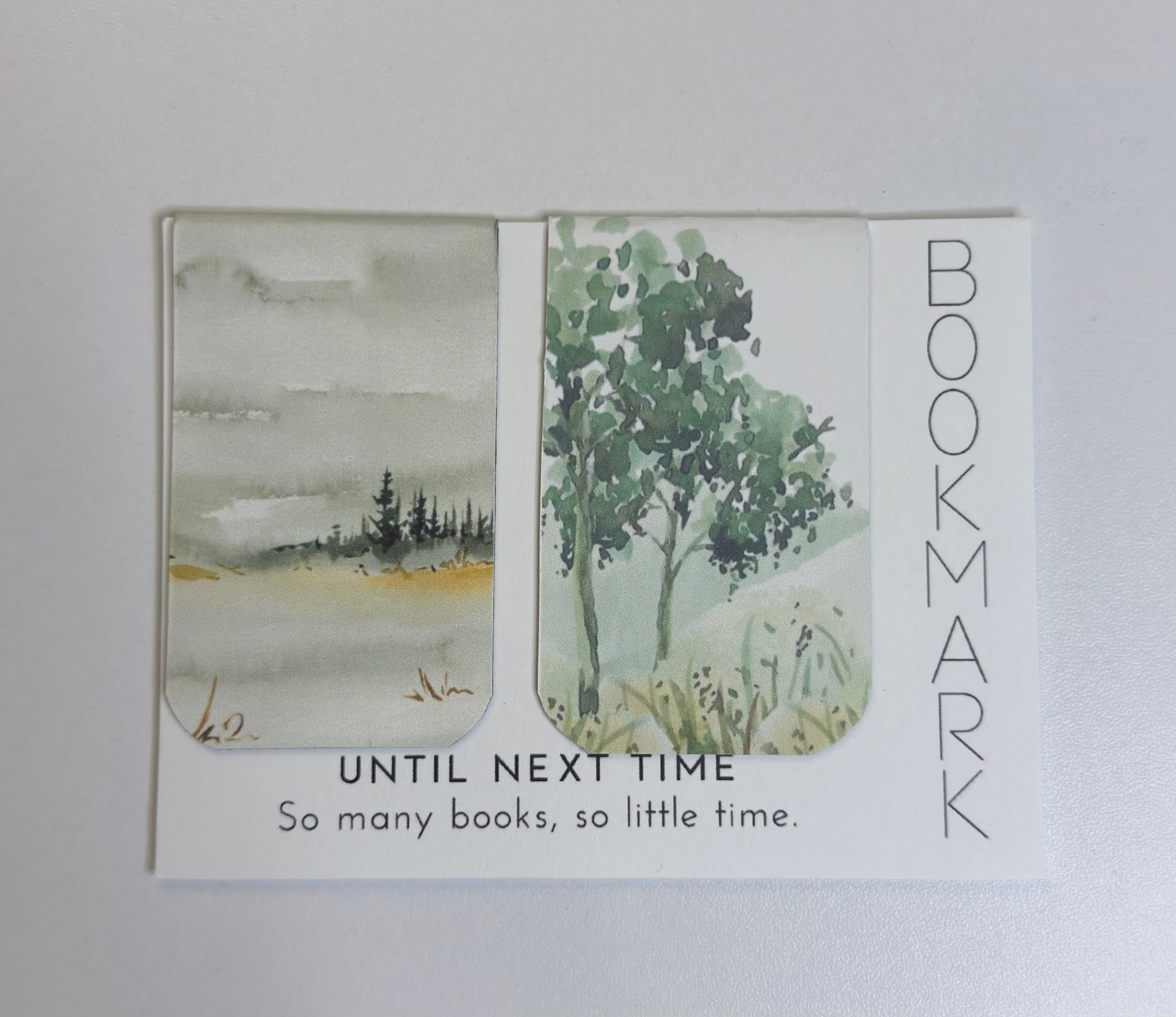 Magnet Bookmarks with Trees