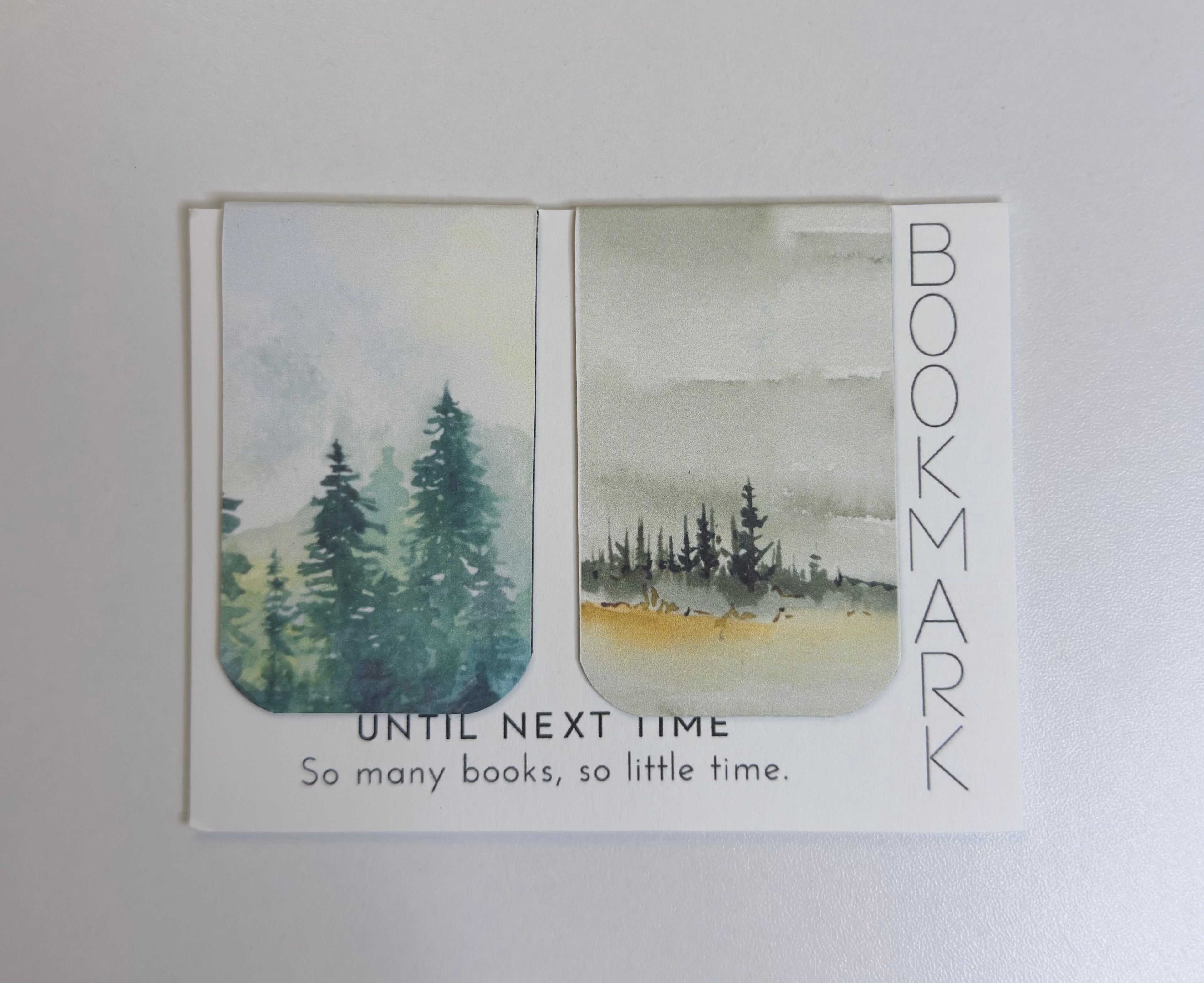 Magnet Bookmarks with Trees