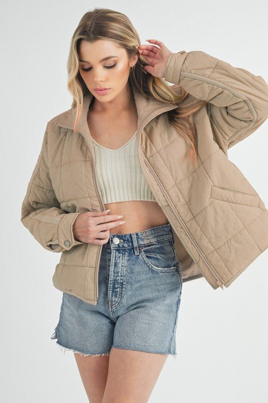 Bebe Puffer Jacket - RaeLynns Boutique