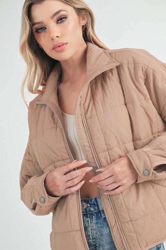 Bebe Puffer Jacket - RaeLynns Boutique