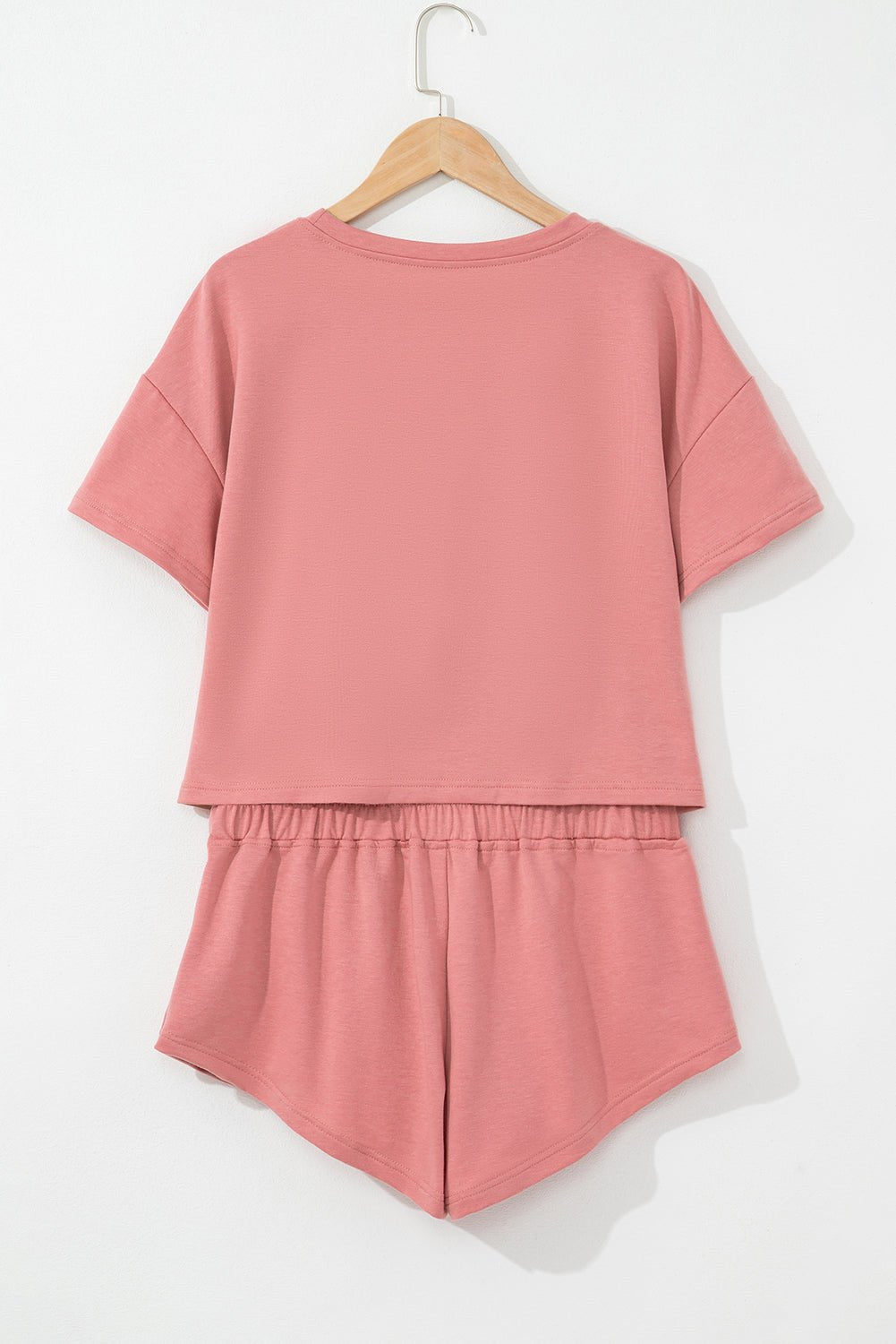 Blossom 2pcs Cropped Tee and Ruffle High Waist Skort Set - Raelynns&Co
