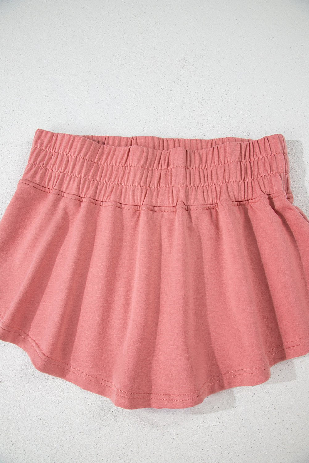 Blossom 2pcs Cropped Tee and Ruffle High Waist Skort Set - Raelynns&Co