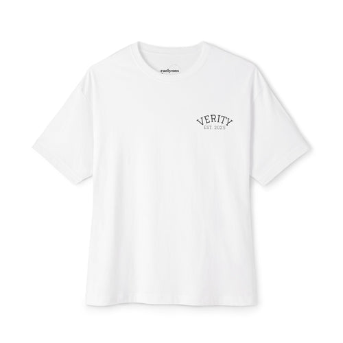 Boxy Tee — “God’s Word” Faith Graphic Oversized T-Shirt - RaeLynns Boutique