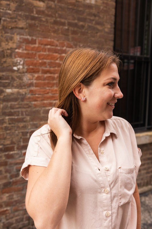 Butterfly Studs - Ballet Slipper - RaeLynns Boutique