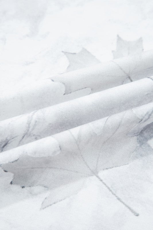 Camo Abstract Top and Elastic Waist Short Set - RaeLynns Boutique