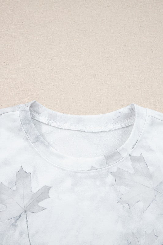 Camo Abstract Top and Elastic Waist Short Set - RaeLynns Boutique