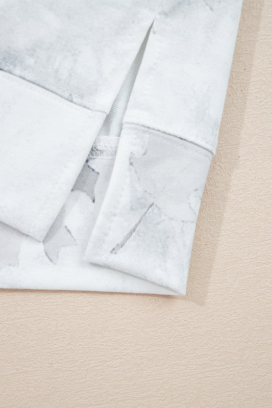 Camo Abstract Top and Elastic Waist Short Set - RaeLynns Boutique