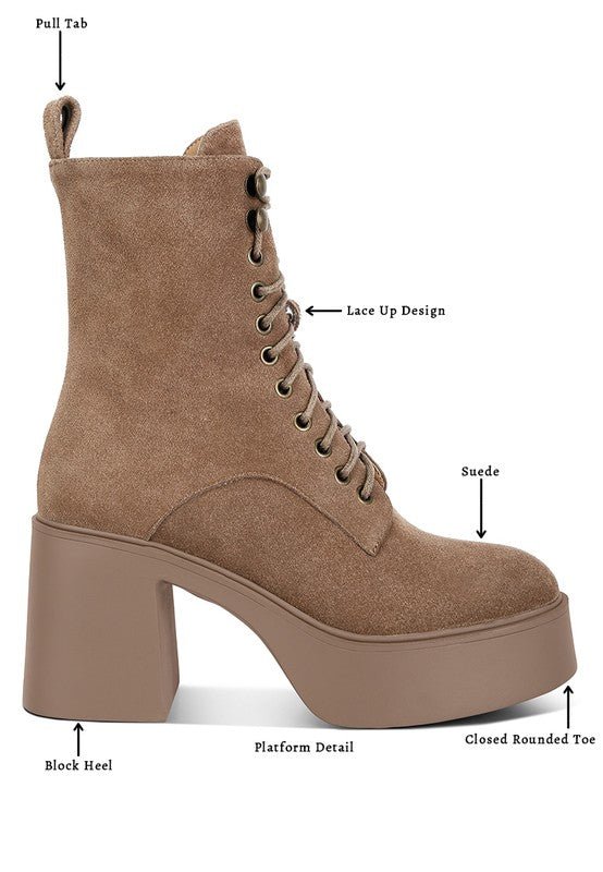 Carmac High Ankle Platform Boots - RaeLynns Boutique