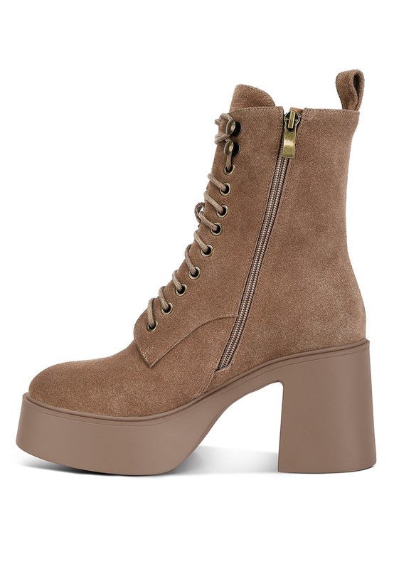 Carmac High Ankle Platform Boots - RaeLynns Boutique