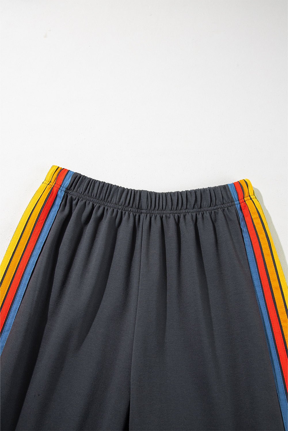 Dearlove Dark Grey Counting Rainbows High Waist Sweatpants - Raelynns&Co