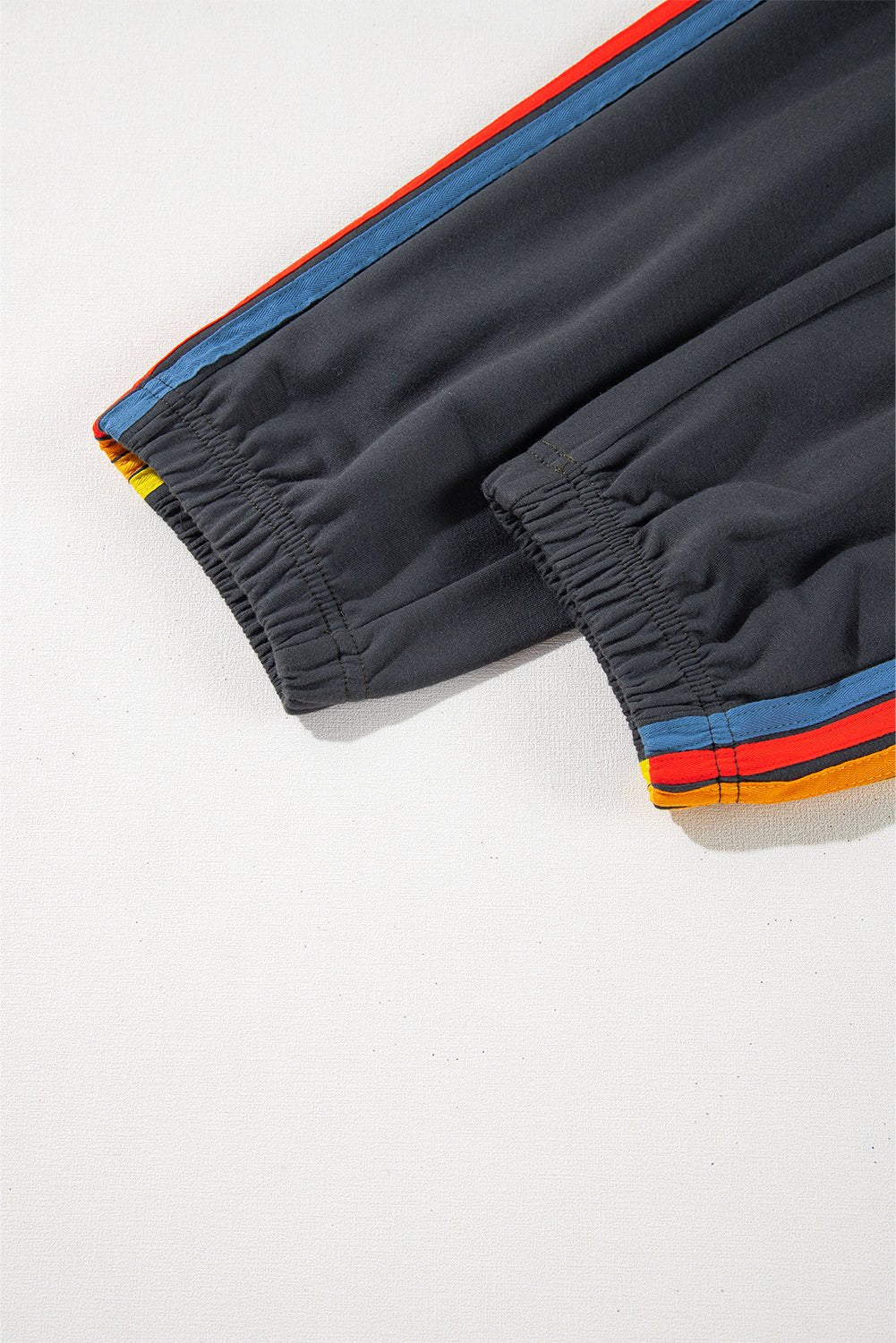 Dearlove Dark Grey Counting Rainbows High Waist Sweatpants - Raelynns&Co