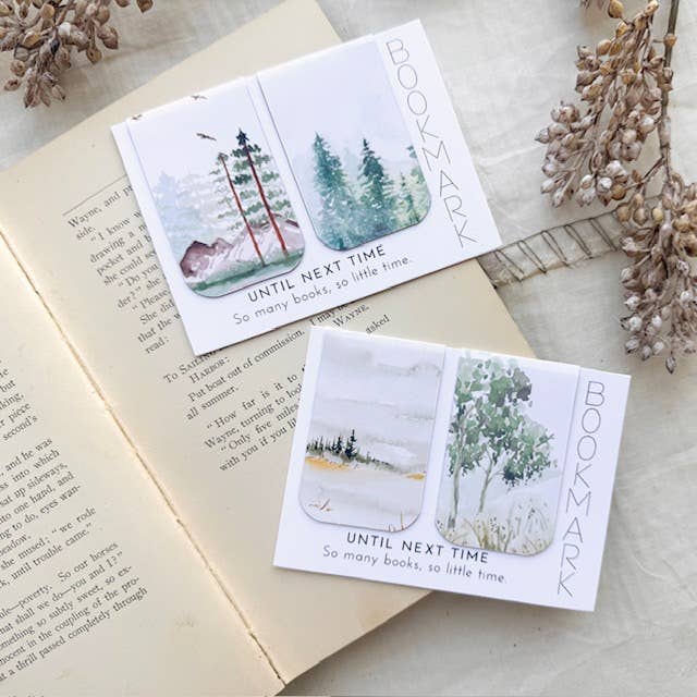 Magnet Bookmarks with Trees