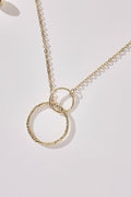 Double Circle Necklace - RaeLynns Boutique