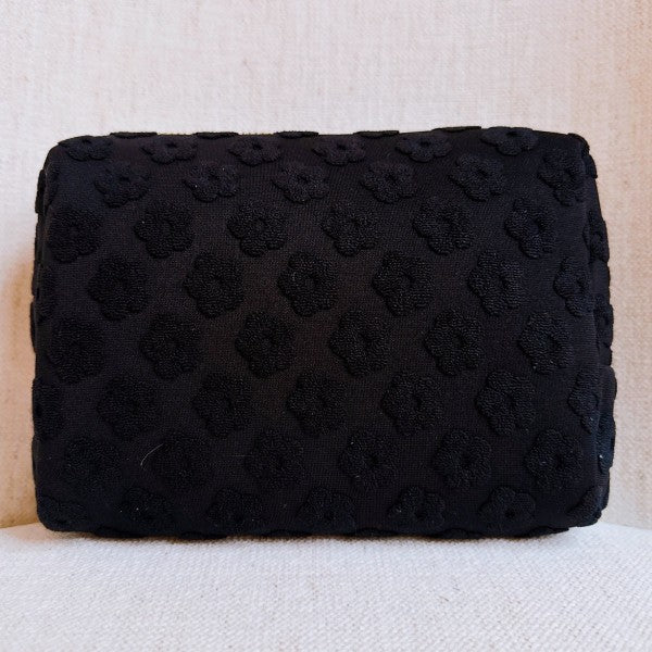Embossed Daisy Blossom Cosmetic Case - RaeLynns Boutique