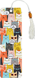 Cats Beaded Bookmark