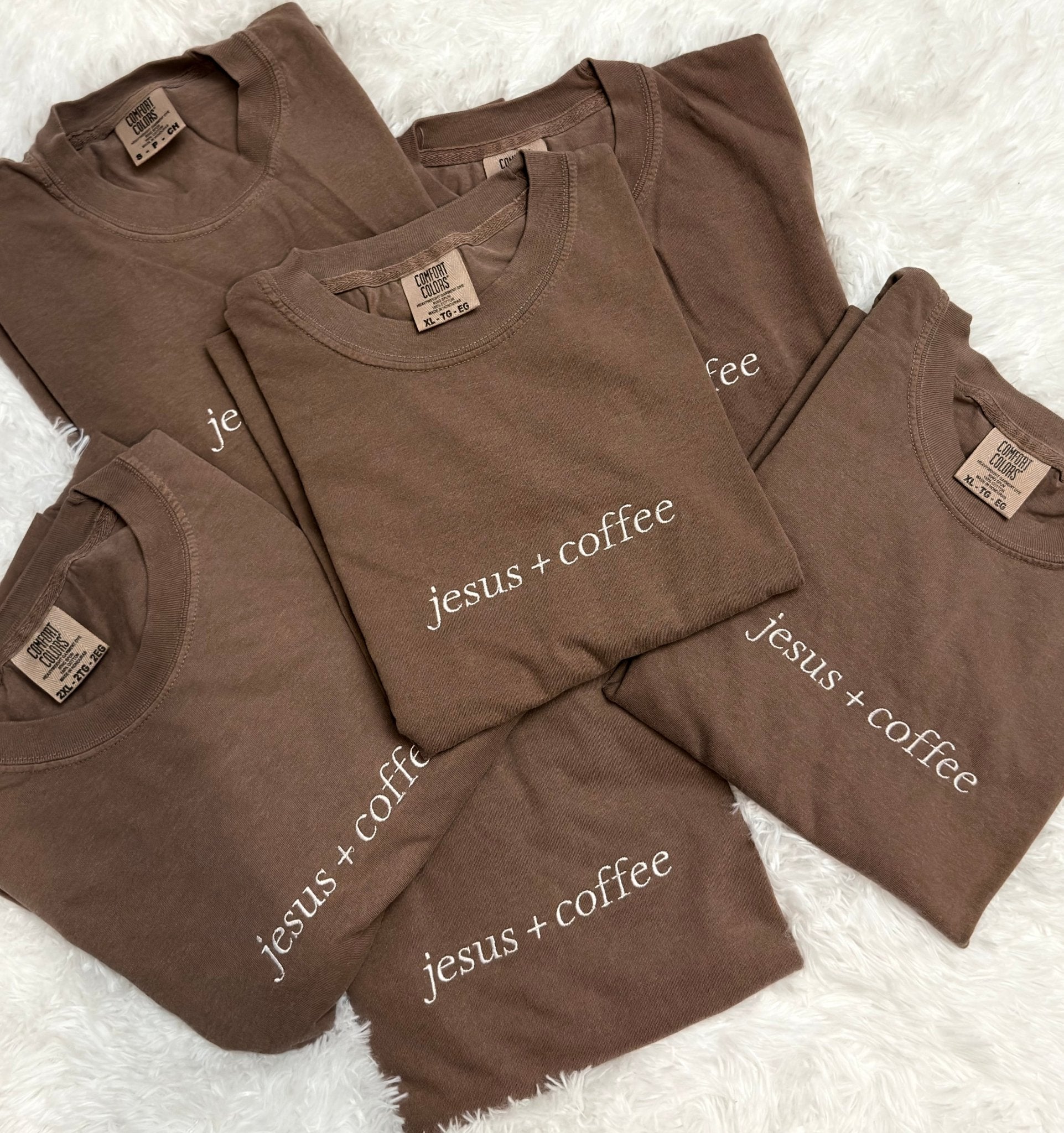 Jesus + Coffee T-Shirt - RaeLynns Boutique