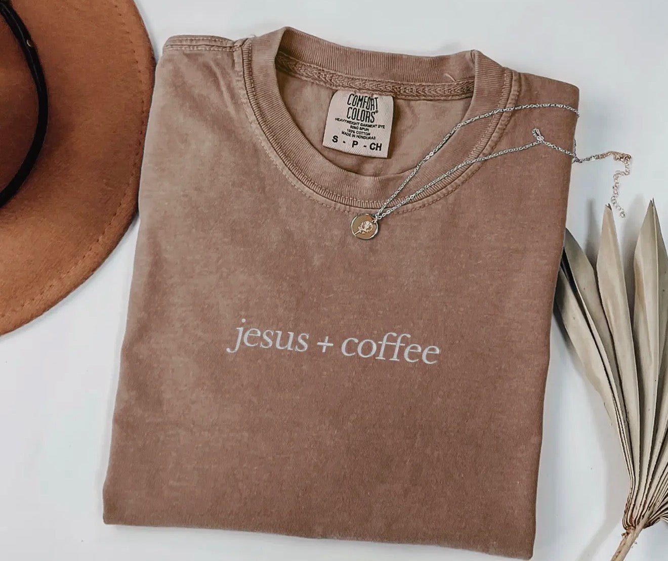 Jesus + Coffee T-Shirt - RaeLynns Boutique