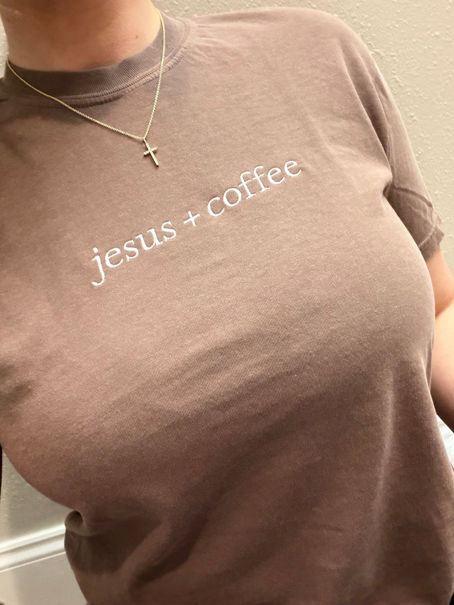 Jesus + Coffee T-Shirt - RaeLynns Boutique