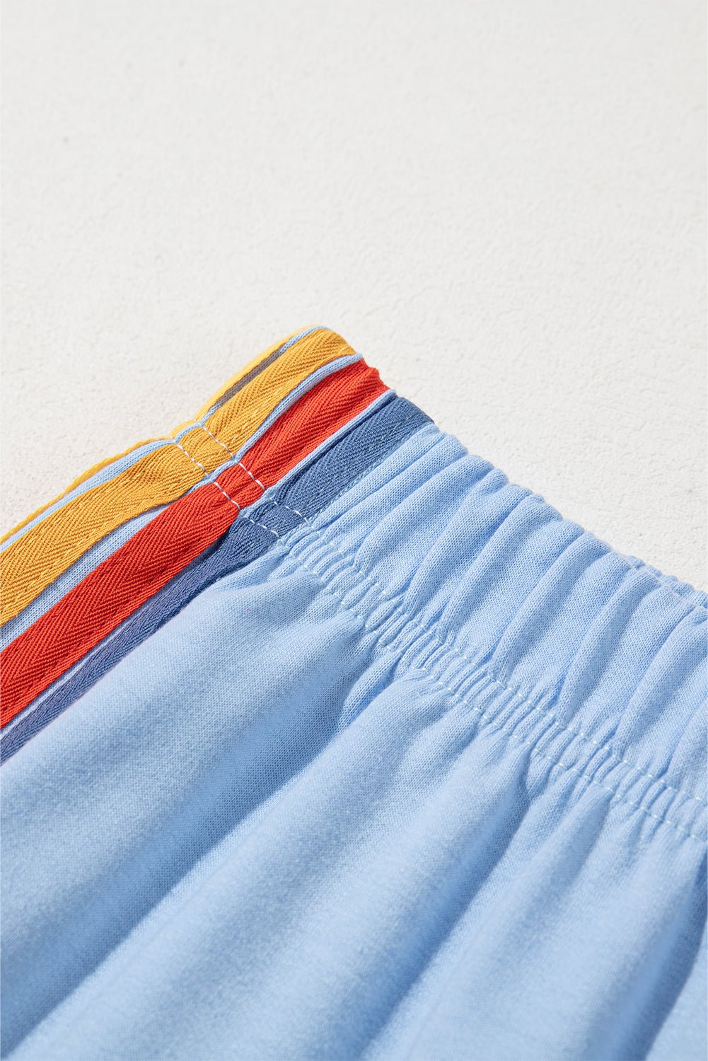 Light Blue Counting Rainbows High Waist Sweatpants - Raelynns&Co