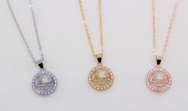 Mama Pendant Necklace Set - RaeLynns Boutique