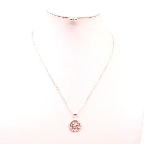 Mama Pendant Necklace Set - RaeLynns Boutique