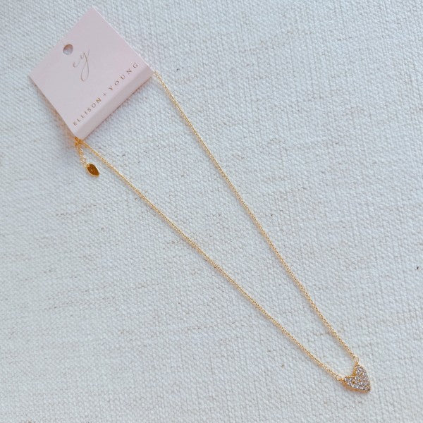 Mini Heart Big Love Necklace - RaeLynns Boutique