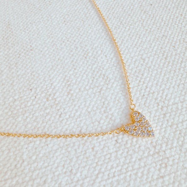 Mini Heart Big Love Necklace - RaeLynns Boutique