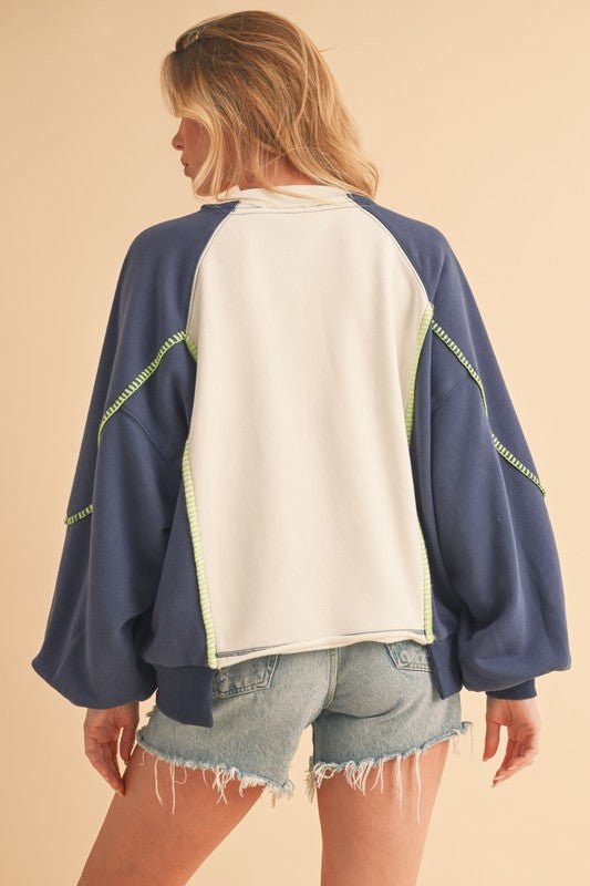 Nya Colorblock Sweater - RaeLynns Boutique