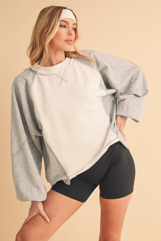 Nya Colorblock Sweater - RaeLynns Boutique
