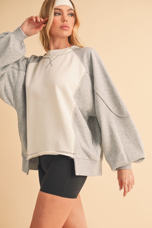 Nya Colorblock Sweater - RaeLynns Boutique