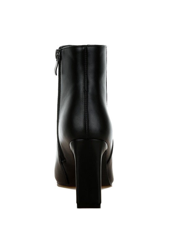 Orca Metallic Cap Toe Faux Leather Boots - RaeLynns Boutique
