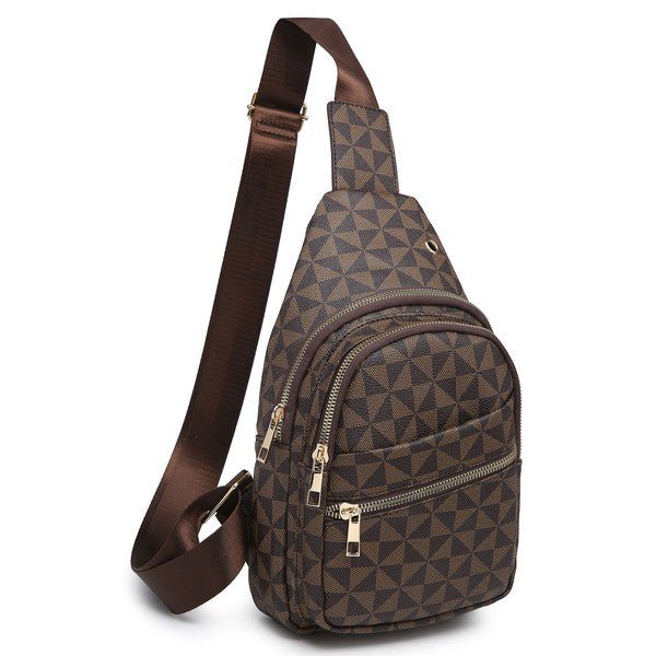 Pattern Sling Backpack - RaeLynns Boutique