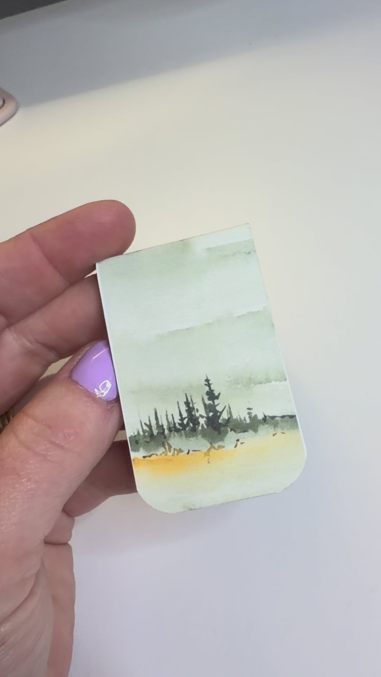 Magnet Bookmarks with Trees