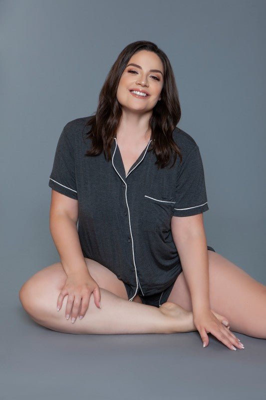 Riley Two Piece PJ Set - Raelynns&Co