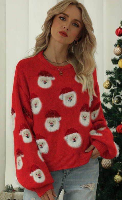 Santa claus sweater - RaeLynns Boutique