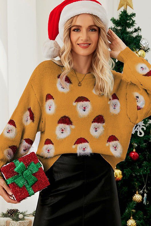 Santa claus sweater - RaeLynns Boutique