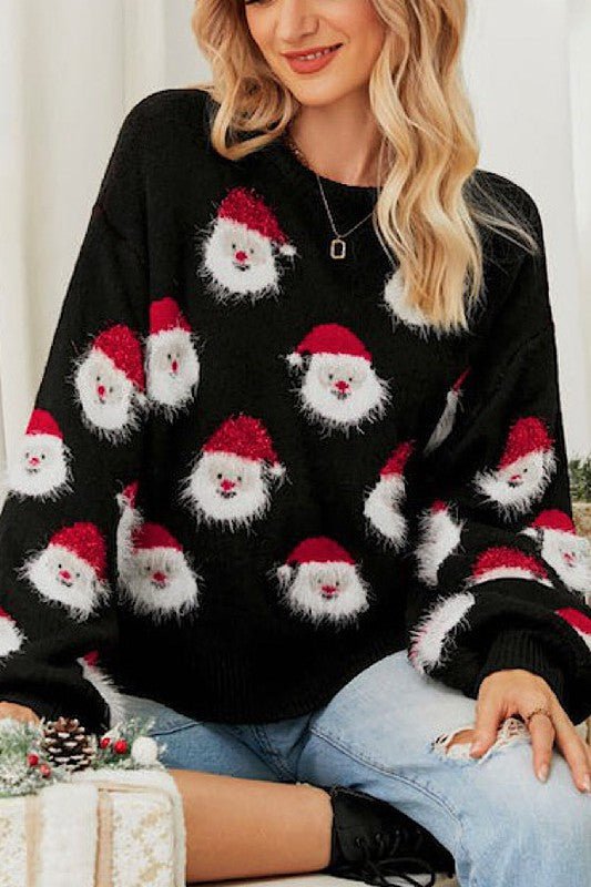 Santa claus sweater - RaeLynns Boutique