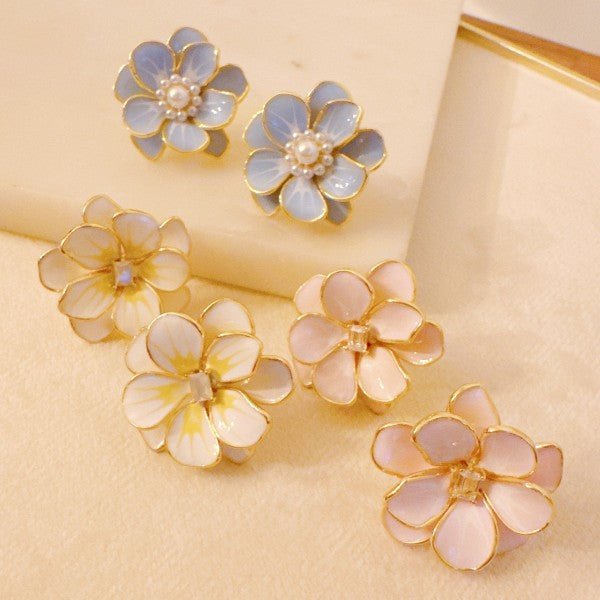 Scarlett Art Of Flower Earrings - RaeLynns Boutique