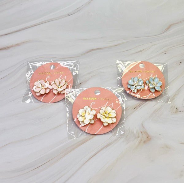 Scarlett Art Of Flower Earrings - RaeLynns Boutique