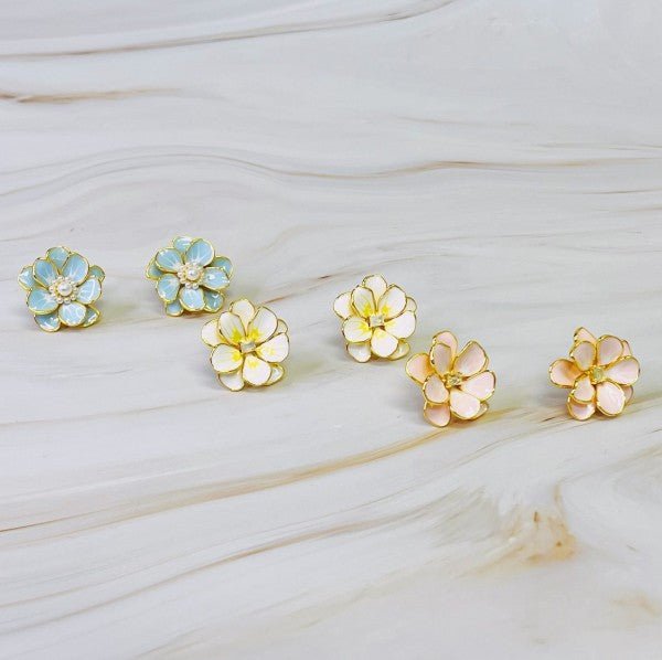 Scarlett Art Of Flower Earrings - RaeLynns Boutique