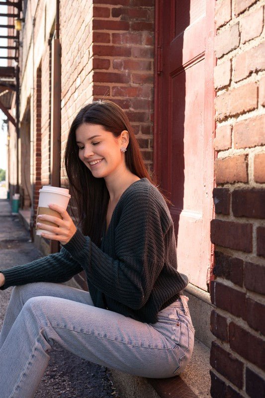 Snowflake Studs - Silver Glitter - RaeLynns Boutique