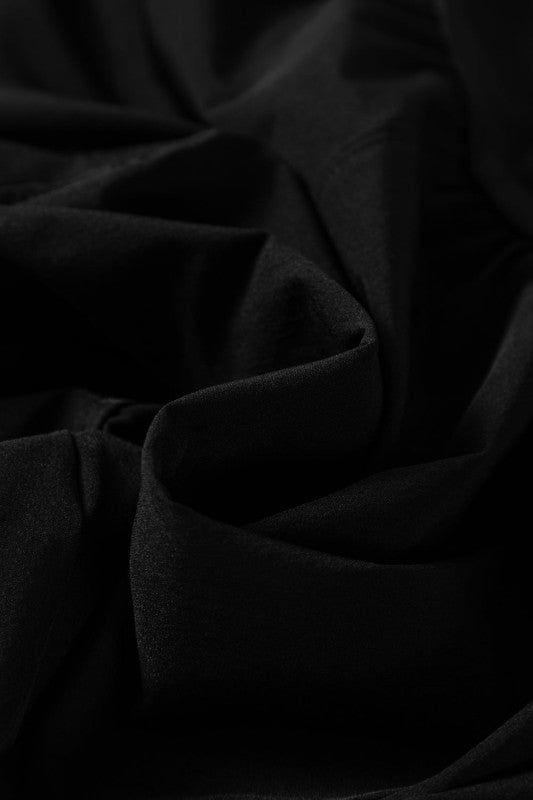 Solid Elastic High Waist Pocketed Cargo Jogger Pan - RaeLynns Boutique