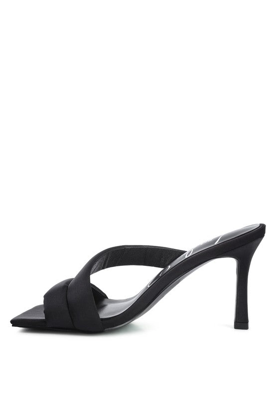 SPICE UP CROSS STRAP HEELS - RaeLynns Boutique