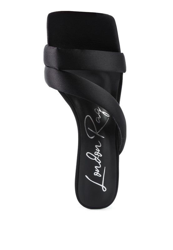 SPICE UP CROSS STRAP HEELS - RaeLynns Boutique