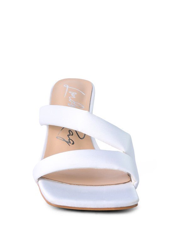 SPICE UP CROSS STRAP HEELS - RaeLynns Boutique