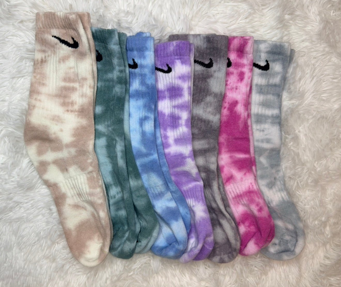 Tie - Dye Nike Socks - RaeLynns Boutique